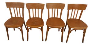 Bistro Chairs, 1960s, Set of 4