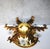 1960s Hollywood Regency Florentine Wall Lamp attributed to Banca Firenze, Italy, 1960s For Sale - Image 5 of 18