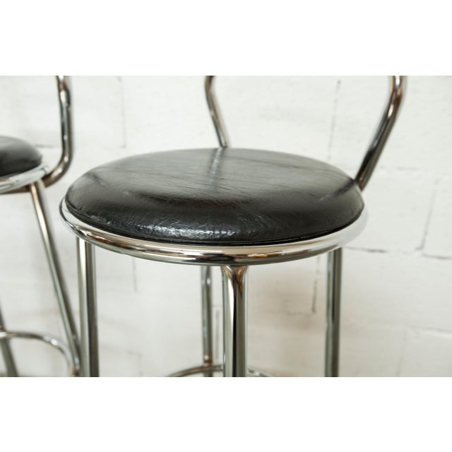 Bar Stools from Rodet, 1970, Set of 2 For Sale - Image 4 of 18