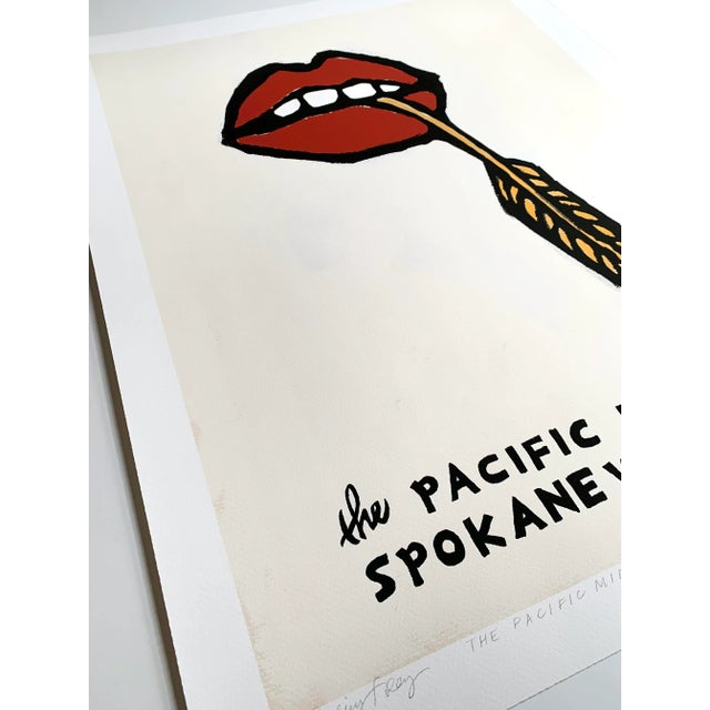 Red Pacific Midwest Limited Edition Giclee by Neicy Frey 22 X 28 For Sale - Image 8 of 11