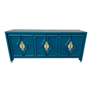 Vintage Exotic Stanley Credenza For Sale