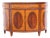 Ethan Allen Townhouse Collection Traditional Hepplewhite Revival Mahogany Inlaid 50" Demilune Console / Buffet 30-6205 For Sale