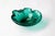 Seguso Seguso Emerald Green Murano Glass Seashell Decorative Dish For Sale - Image 4 of 13
