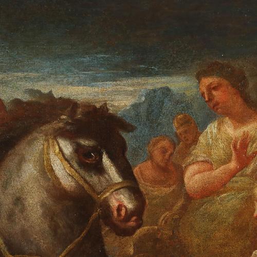 The Triumph of Alexander the Great, 17th Century, Oil on Canvas For Sale - Image 9 of 13