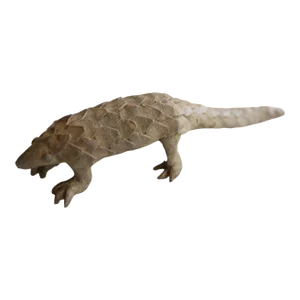 Vintage African Pangolin Sculpture