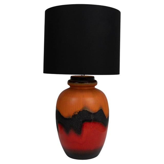 20th Century German Ceramic Table Lamp For Sale - Image 15 of 18