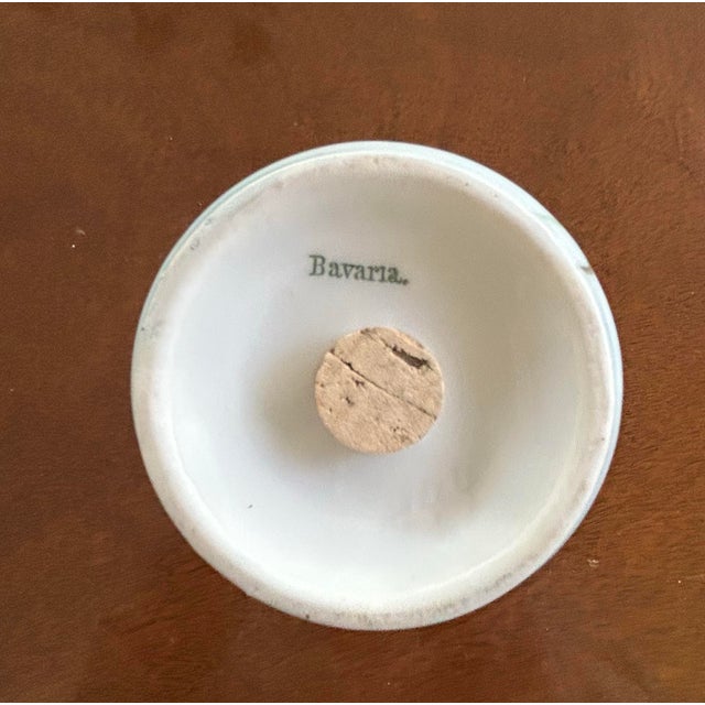 Vintage Hand-Painted Muffineer, Bavaria For Sale - Image 4 of 4