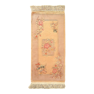 Pasargad DC Beige Color Fine Hand Knotted Chinese Peking Rug
