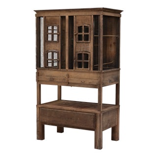 Chestnut Aviary, France, 1950s For Sale
