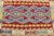 1970s Scandinavian Red Small Kilim For Sale - Image 10 of 13