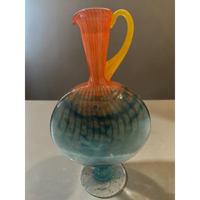 I picked up this beautiful piece at a local estate sale. It looks like it was a loved and treasured piece. The Kosta Boda...