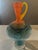 I picked up this beautiful piece at a local estate sale. It looks like it was a loved and treasured piece. The Kosta Boda...