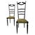Set of Mid-Century Modern High Backrest Chairs attributed to Paolo Buffa, 1950s For Sale - Image 13 of 13