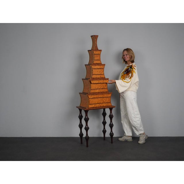 Wood Legato Sculptural Chest of Drawers by Ivon Hummelink, Netherlands, 1991 For Sale - Image 7 of 14