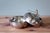 Silver-Plated Metal and Brass Candy Dish, 1970 For Sale - Image 4 of 9