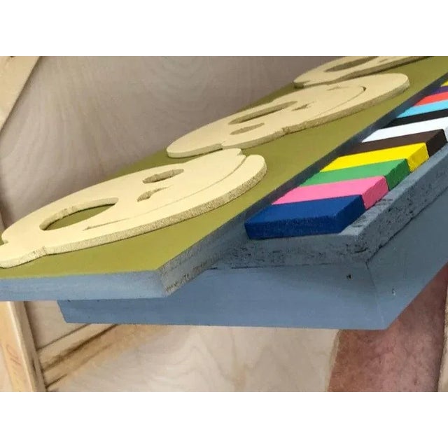 William Finlayson William Finlayson Jr., Original Painting on Panel Assemblage Titled: "Beer 30”" 2020 For Sale - Image 4 of 10