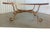 Late 20th Century Hollywood Regency Gilt Wrought Iron Glass Top Oval Cocktail Table For Sale - Image 10 of 16