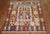 Asian Antique Mid-20th Century Square Geometric Turkish Kilim - 6'8" x 7' For Sale - Image 3 of 7