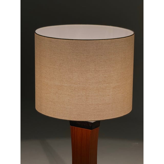 Mid-Century Modern Italian Teak Table Lamp, 1970s For Sale - Image 11 of 17