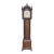 Colonial Aaron Willard Mahogany Grandfather Clock Henry Ford Museum Rocking Ship For Sale
