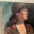 Vintage Modern Realist Signed Portrait Painting of a Woman Wearing a Hat For Sale - Image 4 of 13