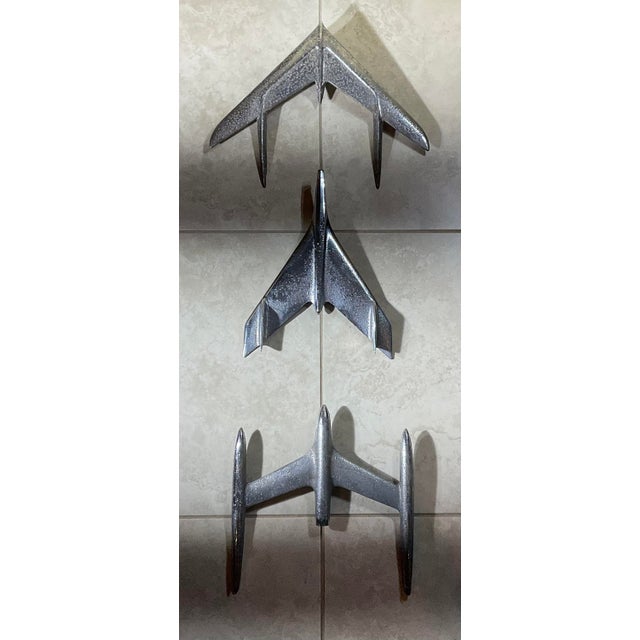 Industrial Chic Wall Art - American Car Hood Ornaments Wall Hanging Sculpture For Sale - Image 4 of 12