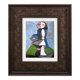 Pablo Picasso Child With Flower Limited Edition Framed For Sale