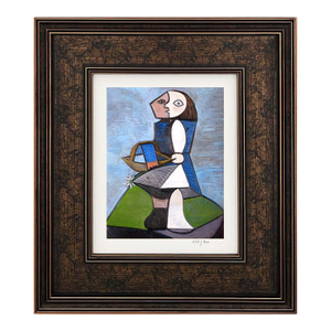Pablo Picasso Child With Flower Limited Edition Framed