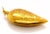 Etched Floral Pear Shape 24k Gold Charm Pendant For Sale - Image 4 of 7