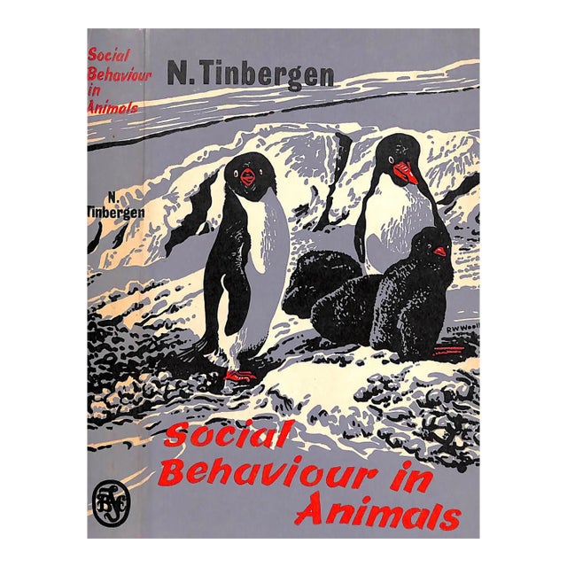 "Social Behaviour in Animals With Special Reference to Vertebrates" 1965 Tinbergen, N. For Sale