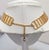 1970s Vintage 1970s Signed Napier Goldtone Collar Necklace For Sale - Image 5 of 10