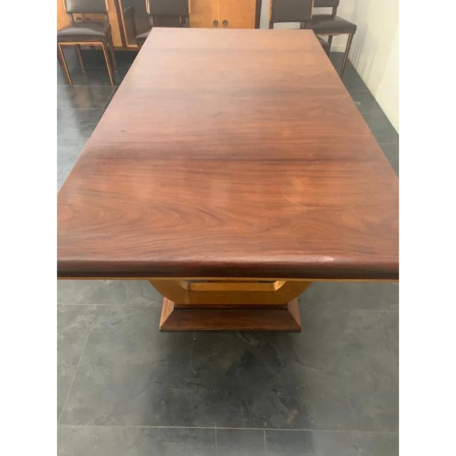 Elm & Maple Dining Table, 1940s For Sale - Image 6 of 12