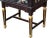 Wood Vintage Chinese Rectangular Color Stone Flower Inlay Accent Side Table For Sale - Image 7 of 8