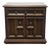 Century Furniture Solid Oak Spanish Mediterranean 26" Cabinet Nightstand For Sale