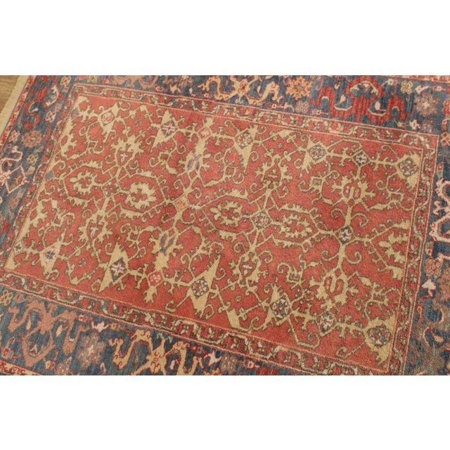 Late 20th Century Karastan Williamsburg Collection Ushak Pattern Area Rug Chairish