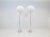 Mid-Century Marble & Steel Floor Lamps from Bergboms, 1970s, Sweden, Set of 2 For Sale - Image 3 of 13