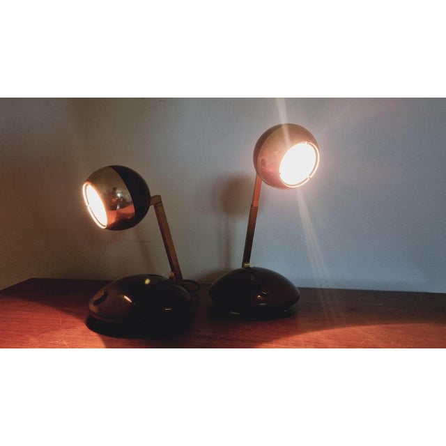 Mid-Century Telescope Table Lamps from Eichhoff Werke, Germany, 1979, Set of 2 For Sale - Image 17 of 18