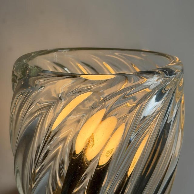 Mezzo Diamante Murano Glass Sconces attributed to Carlo Scarpa for Venini, 1940s, Set of 2 For Sale - Image 6 of 18
