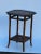 Victorian English Bamboo Occasional Table With Octagonal Lacquered Top For Sale - Image 3 of 12