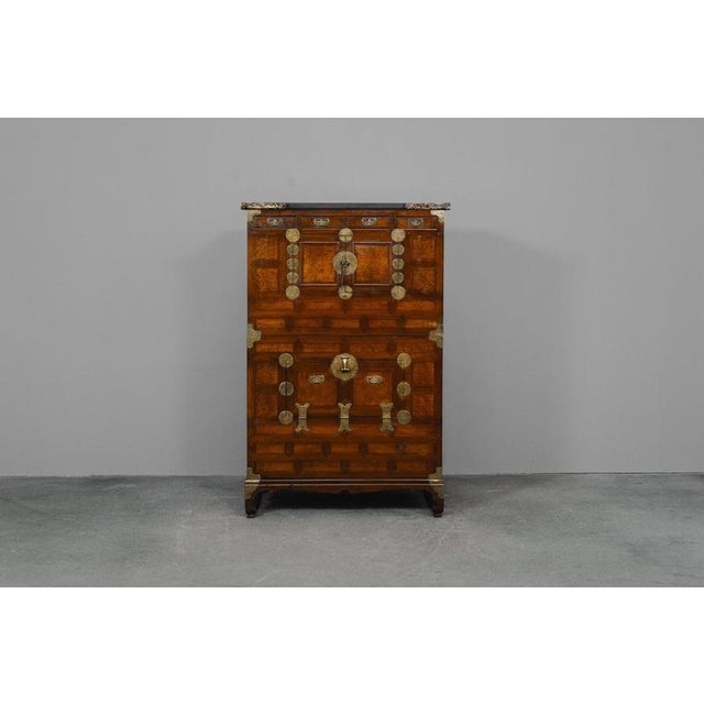Object: Cabinet Period & Style: Asian style - presumably 20th century Features: - exceptional and decorative piece of...