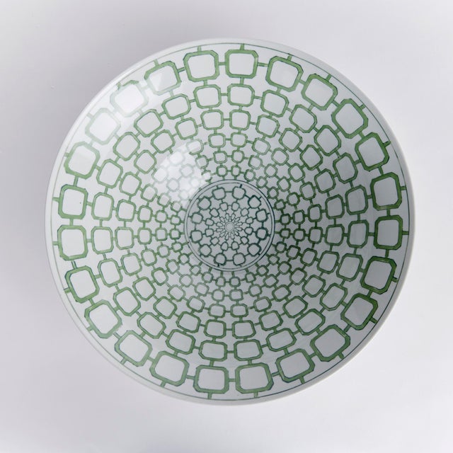 Kenneth Ludwig Chicago Imperial Link Decorative Bowl For Sale - Image 4 of 5