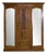 Antique Edwardian Walnut Wardrobe, 1900s For Sale