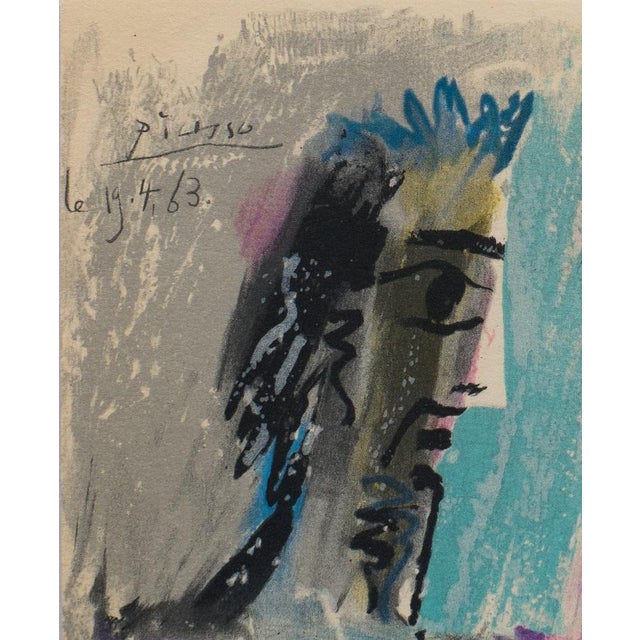 Modern Pablo Picasso, The Painter and His Model, Lithograph For Sale - Image 3 of 5