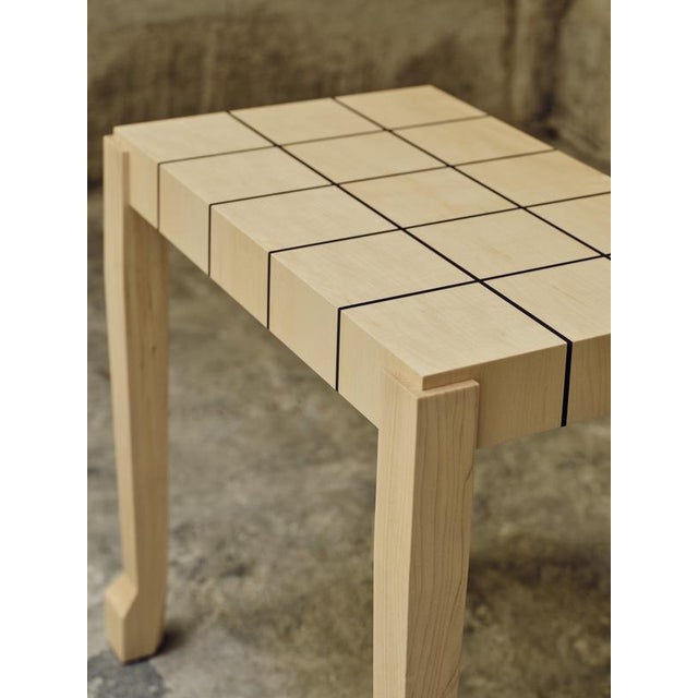 Black Hooves Side Table in Ebony Wood by Veermakers For Sale - Image 8 of 9