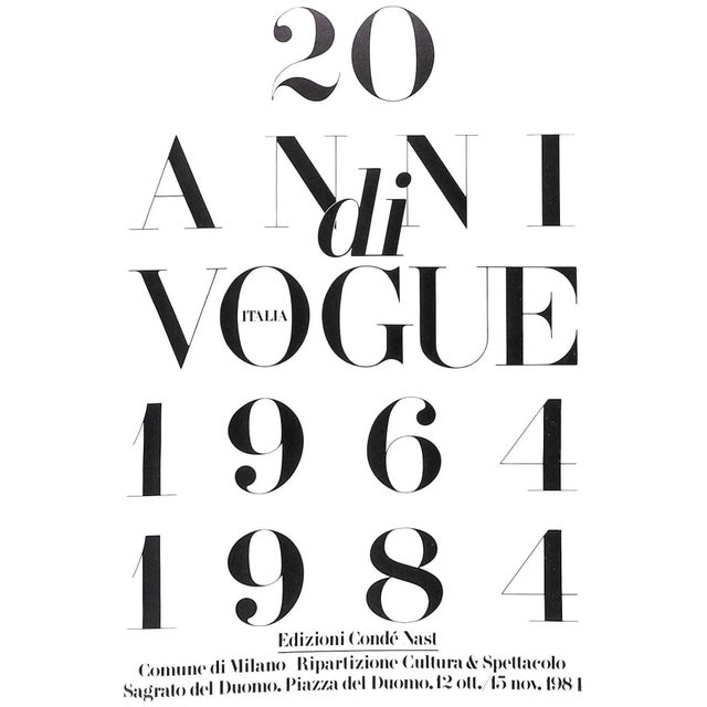 20 Anni Di Vogue 1964-1984 For Sale - Image 4 of 12