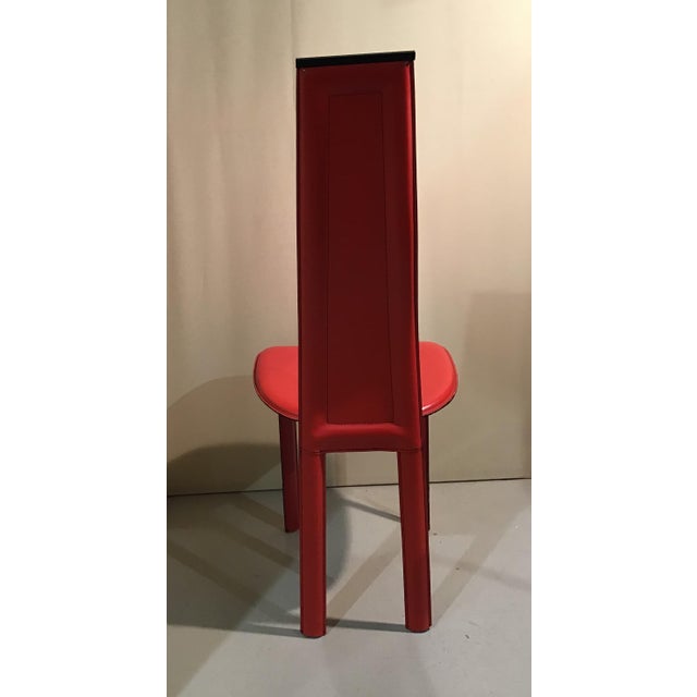 Alice Chairs attributed to Giorgio Cattelan for Cattelan, Italy, 1980s, Set of 4 For Sale - Image 6 of 12