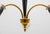 Mid-Century Modern Brass 3-Armed Sputnik Lamp, 1950s For Sale - Image 11 of 13