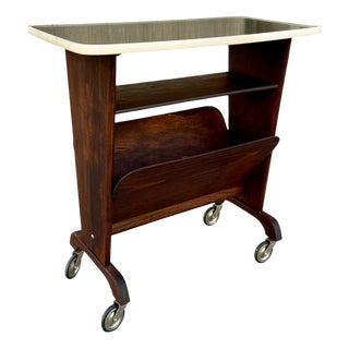 Mid-Century Modern Magazine Rack, 1960s For Sale