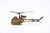 Helicopter Miniature in Golden Silver, in Good conditions. Designed 1920 to 1949