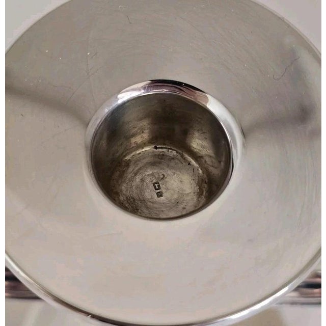 Metal Sterling Silver Candelabra from Barker Ellis & Co., Birmingham, 1988 For Sale - Image 7 of 18